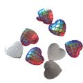 Assorted Design Fish Scale Heart Resin Cabochon Beads Flat Back DIY Charms Craft Kids Jewelry Earring Pendants Accessory