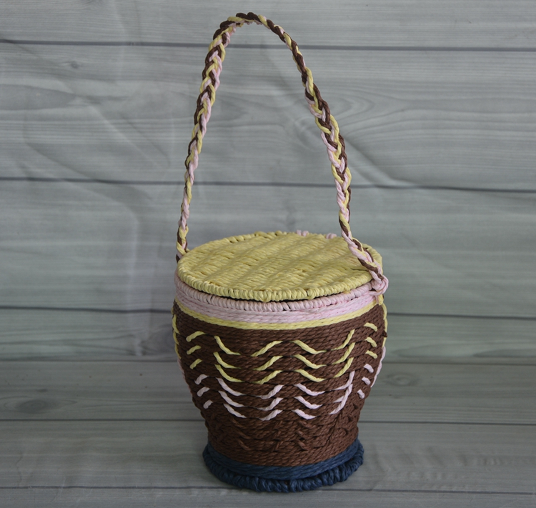 cesta de tejer weaving basket