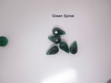 green color spinel gemstone