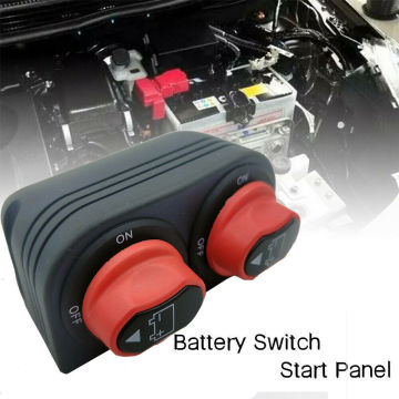 50A Car Battery Switch Master Disconnect Switch Panel