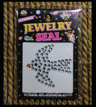 peace dove gem stone sticker