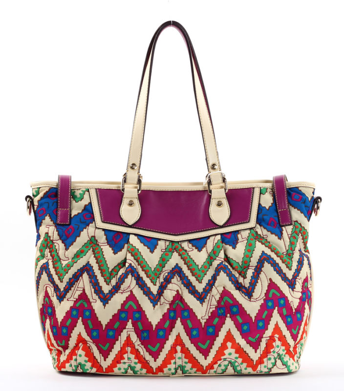 Most Popular Colorful Ladies Leisure Beach/Travel Bag (C70461)