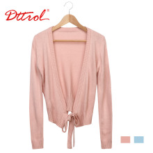 D006198 Dttrol fancy long sleeve knitted nylon jacket shrug designs for women
