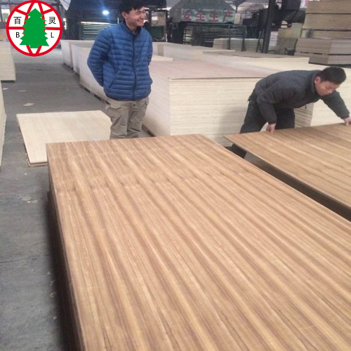 Natural Teak veneer MDF board 14mm 8mm