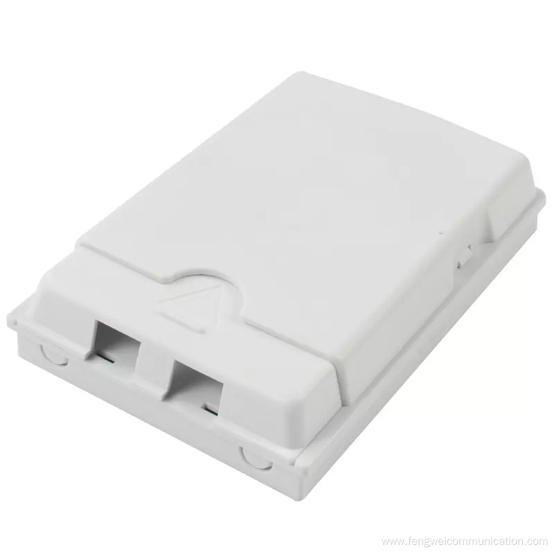 2-port optical connector box