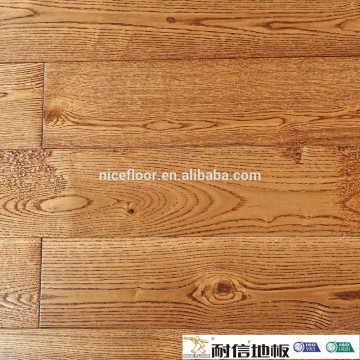 Natural ash solid wood flooring