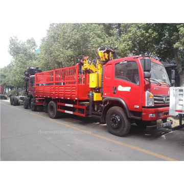 Dongfeng cargo truck mounted crane