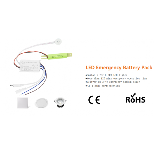 Precio barato 3-25W LED Driver de emergencia