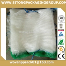 Varies sizes and colors plastic raschel mesh bag