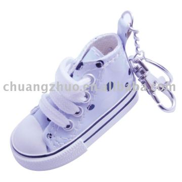 Fashion Plush Mini Shoe Keychain