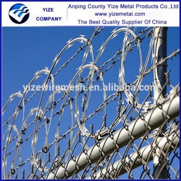 Alibaba China BTO & CBT Trade Assurance galvanized flat razor wire for fencing