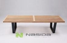 Solid Wood Outdoor Garden Chairs / Ash Wood Nelson Platform