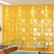 big size mosaics emboosed paintable PU panel