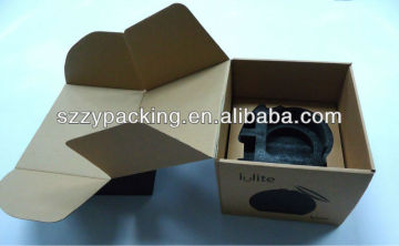 1 piece tuck flap corrugated kraft moving box