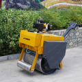 Walking single steel 500kg diesel powered road roller