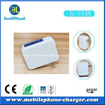 2014 multi port USB mobile phone charger