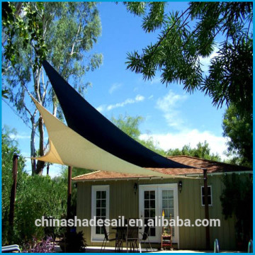 100% New HDPE triangle Sun Shade Sail for backyard