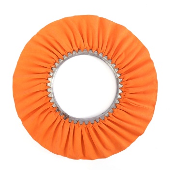 polishing orange cotton buffing wheel