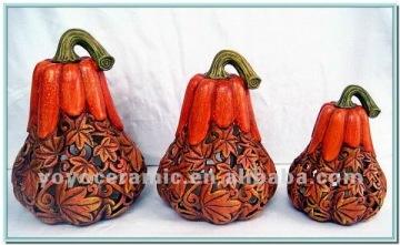 craft pumpkins candle holder