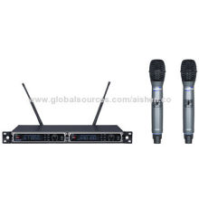 PLL and UHF True Diversity Wireless Microphone