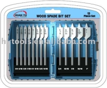 13pc spade bit set