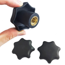 furniture knob handle clamp star plastic locking knob