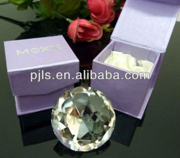 wholesale crystal glass diamond paperweight