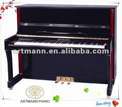 Red Wood Upright Piano UP123A1
