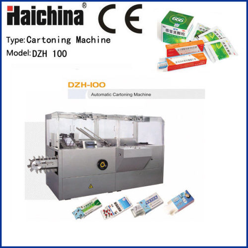 Plastic / Pvc Automatic Cartoning Machine , Multifunctional Box Making Equipment