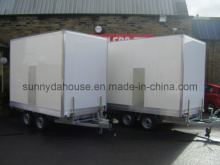 Cargo Trailer, Portable Toilet, Movable Trailer Toilet