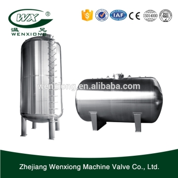 Asepsis type Stainless steel storage tank