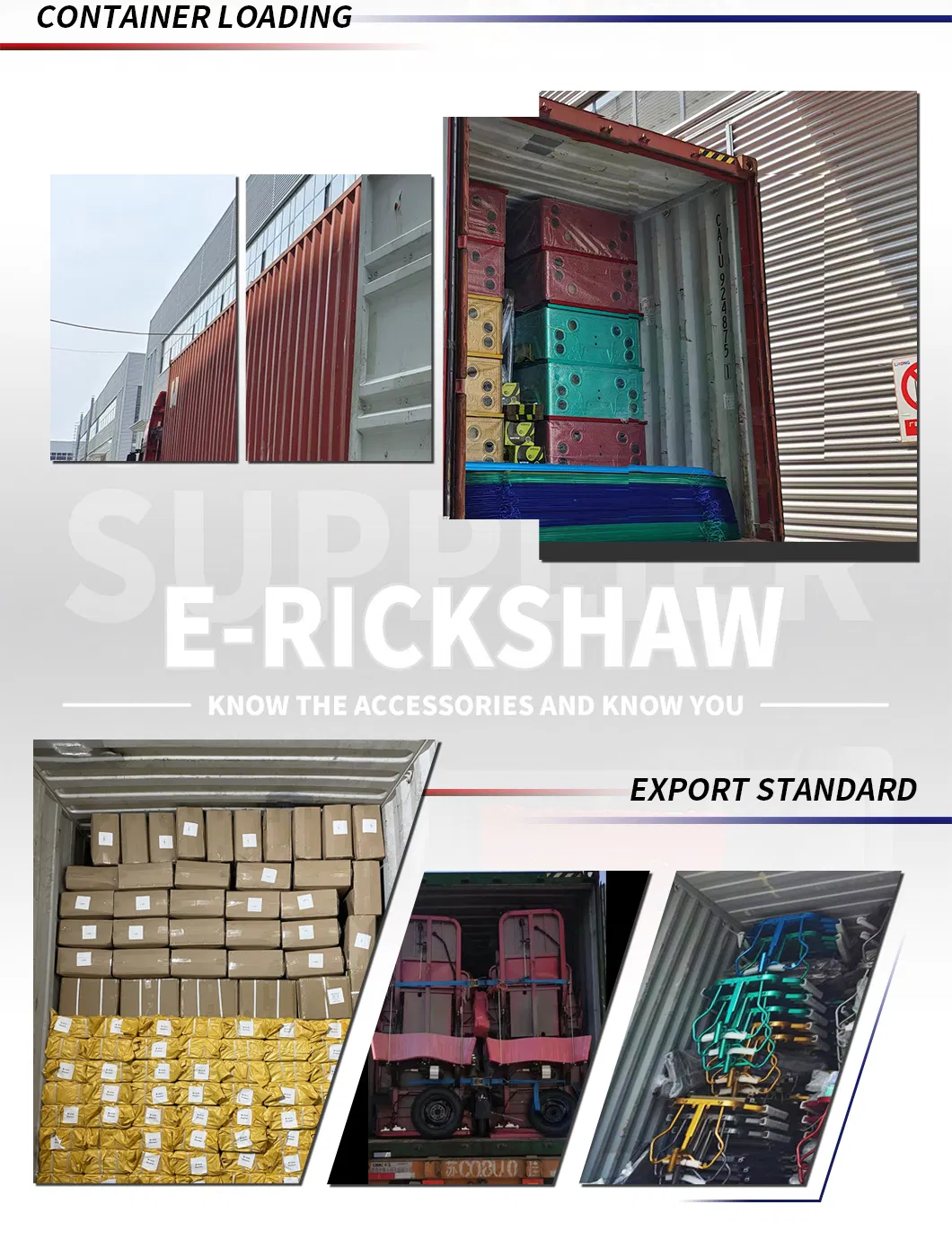 E Rickshaw for Export