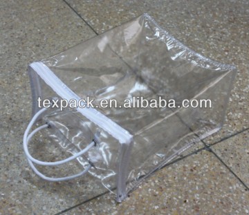 Durable clear plastic PVC towel package bag