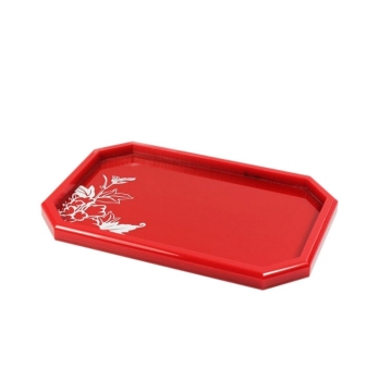 APEX Red Acrylic Soap Dish Tray For Hotel