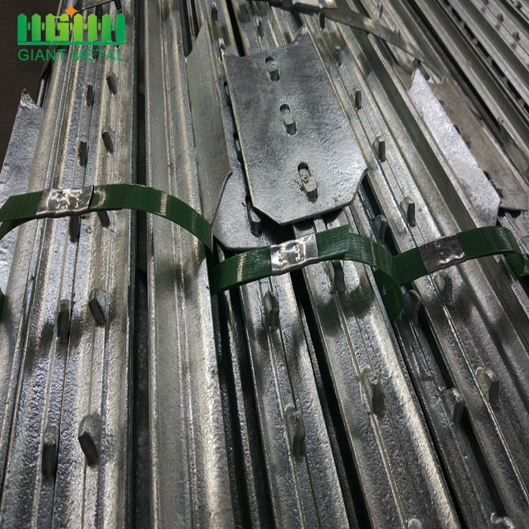 Used 8' Hot Dipped Galvanized T Shape Post
