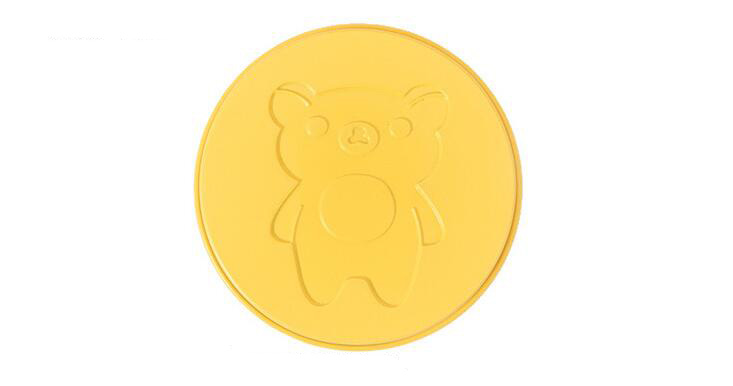 6 Inch Cartoon Bear Round Cake Mould 9