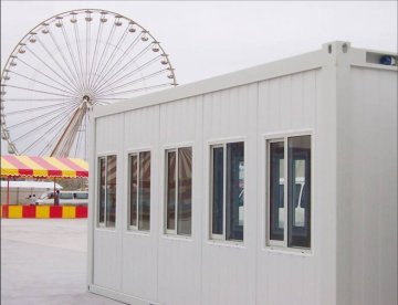 Modified Container Toilet, Convenient to Transport
