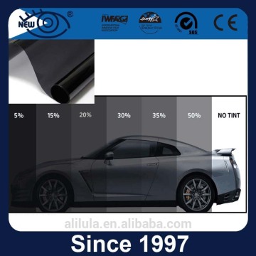 Heat reduction privacy 1 ply window film for car tinting