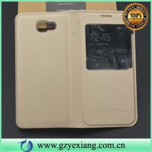 smart window flip cover for samsung galaxy on5 2016 stand case
