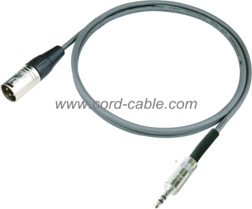 DMDF Series M XLR to 3.5mm Stereo Jack Microphone Cable