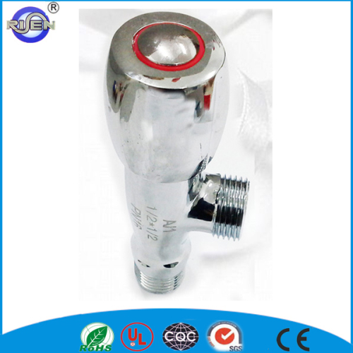 zinc good price cp angle valve with circle handwheel