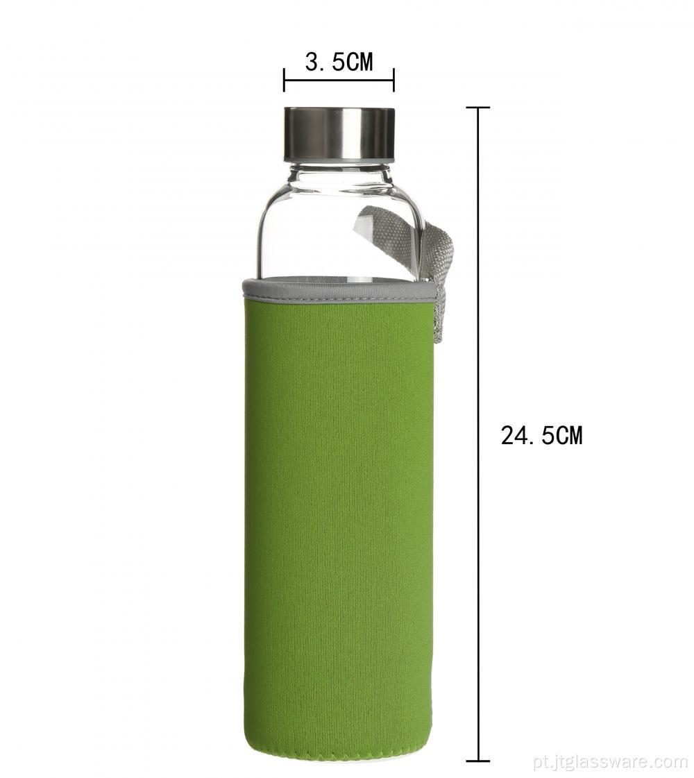 Novos produtos copo promocional de chá de vidro de borosilicato