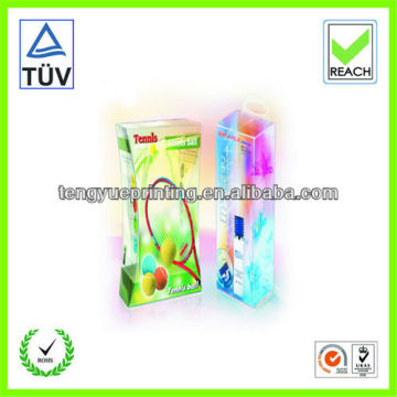 plastic box for tennis ball packaging/plastic container for tennis ball