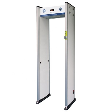 Metal detector through door industrial door frame