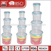 Transparent Cylinder Food Container, Plastic Product