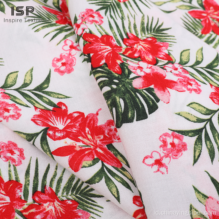 Challis Rayon Viscose Printing Fabric for Women&#39;s Dress