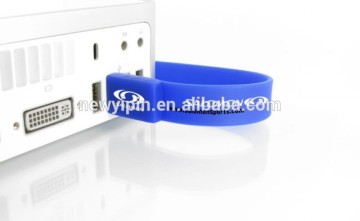 Popular usb flash bracelet drive, wristband usb flash memory, usb bracelet