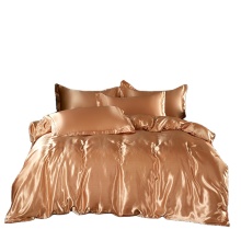 Luxury Satin Silk Bed Set: Comfortable Pillow Cases & Bed Spreads