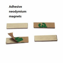 N38 Rectangle Neodymium magnets self adhesive