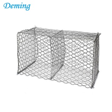 6cm*8cm Gabion Basket Are Made Of Hexagonal Galvanized